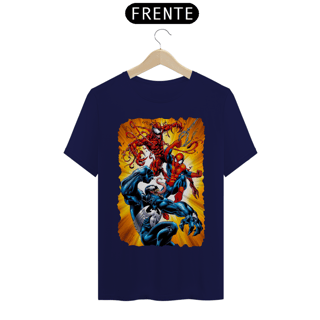 Nome do produtoCamiseta Classic - Homem Aranha vs Venom e Carnificina