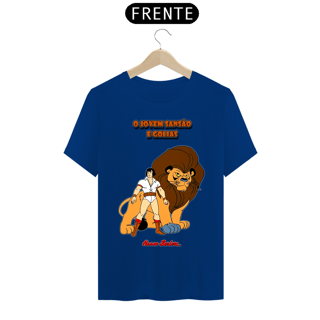 Nome do produto Camiseta Masculina - O Jovem Sansão e Golias