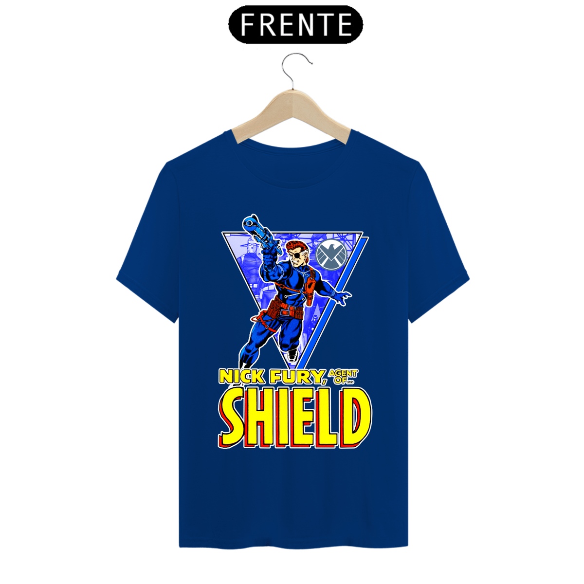 Nome do produto: Camiseta Masculina - Nick Fury