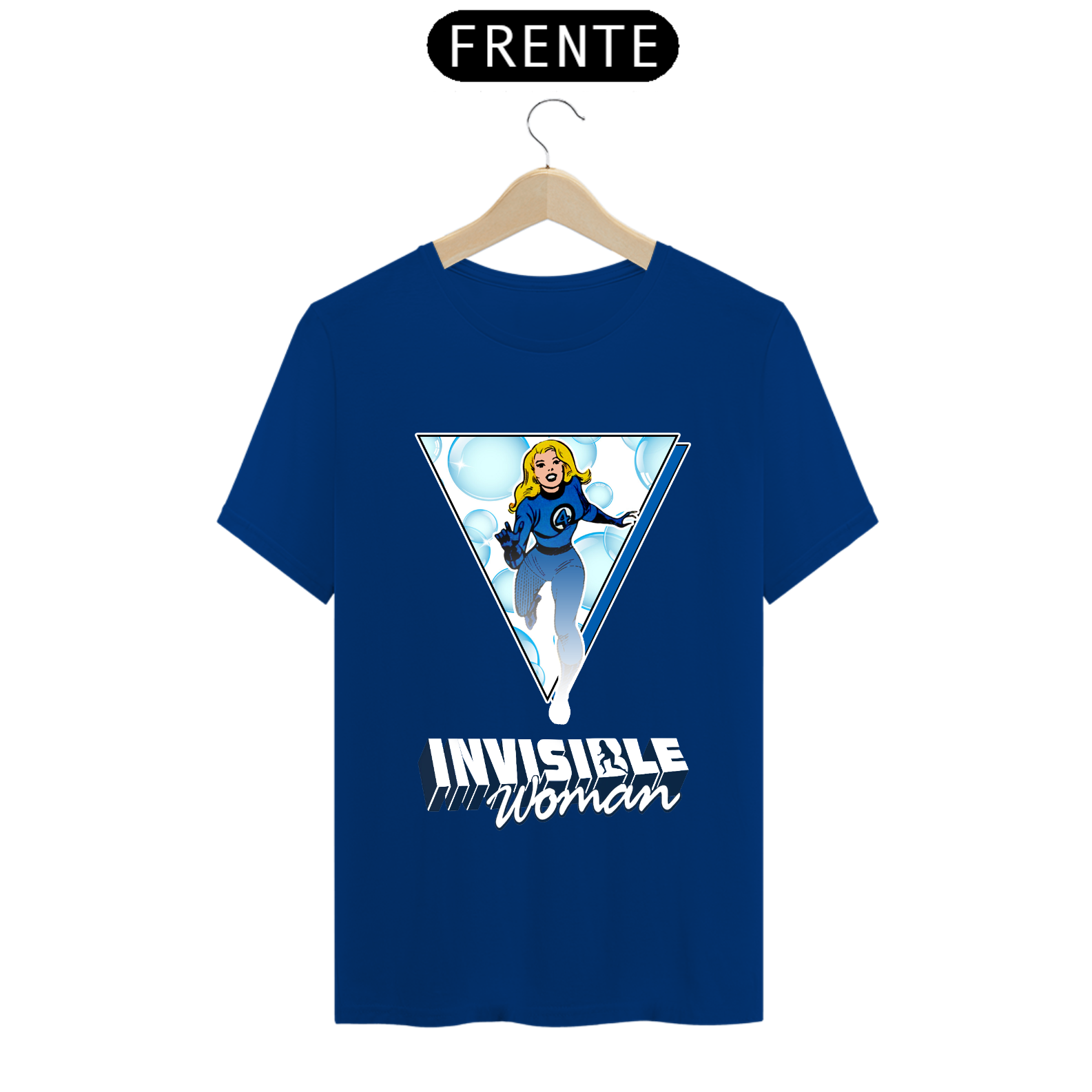 Camiseta Masculina - Mulher Invisível