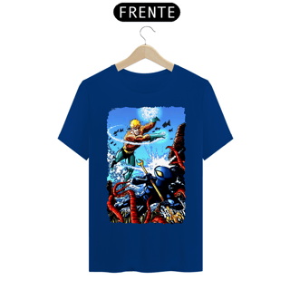 Nome do produto Camiseta Classic - Aquaman vs Arraia Negra