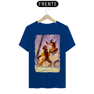 Nome do produto Camiseta Classic - Wolverine vs Dentes-de-Sabre