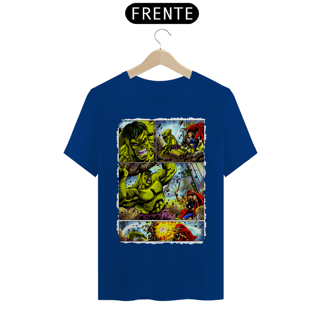 Nome do produtoCamiseta Classic - Hulk vs Thor