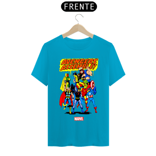 Nome do produto Camiseta Masculina - Vingadores, Avante!