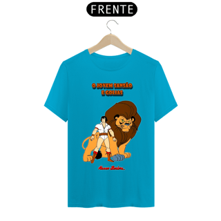 Nome do produto Camiseta Masculina - O Jovem Sansão e Golias