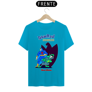 Nome do produto Camiseta Masculina - Falcão Azul e Bionicão