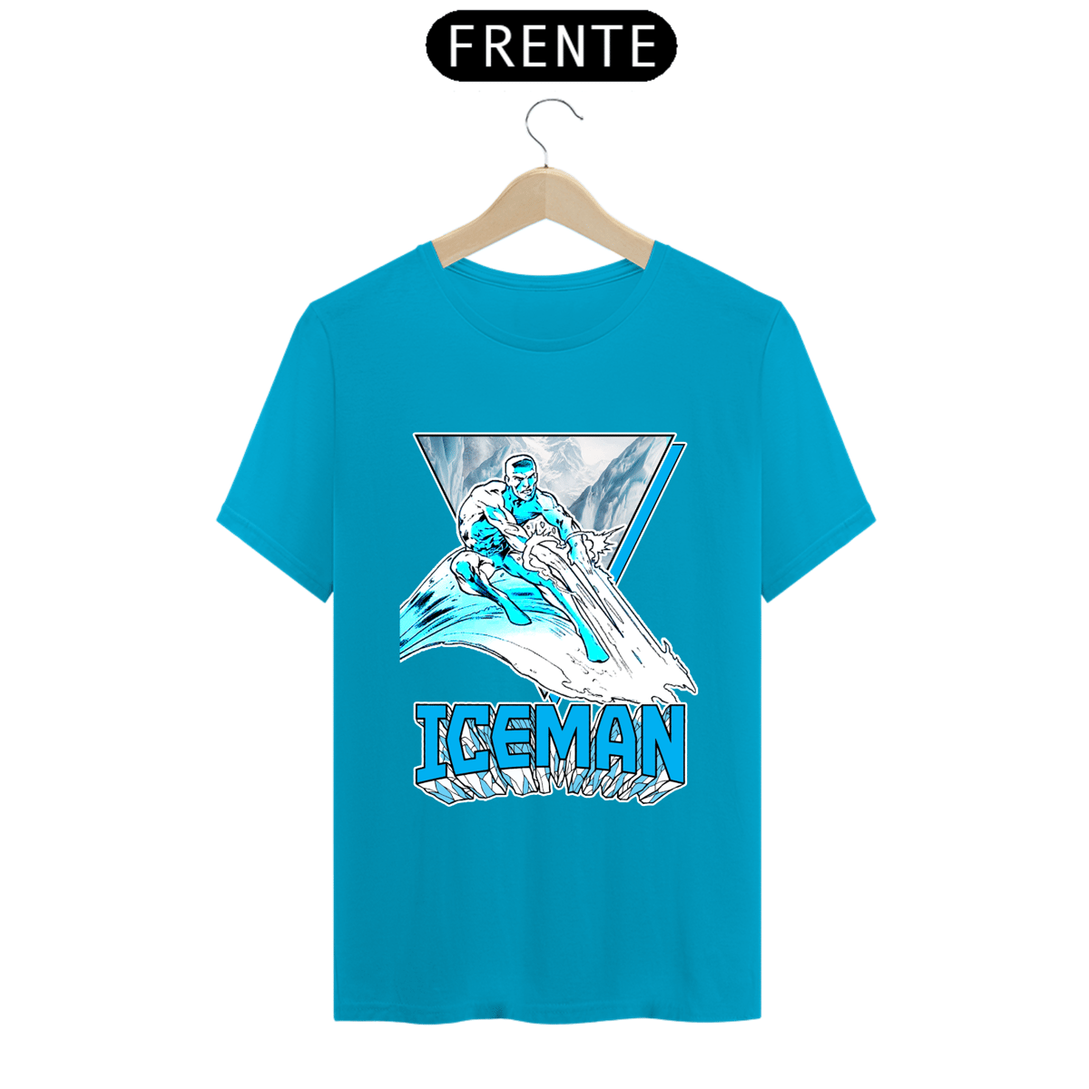 Nome do produto: Camiseta Masculina - Homem de Gelo