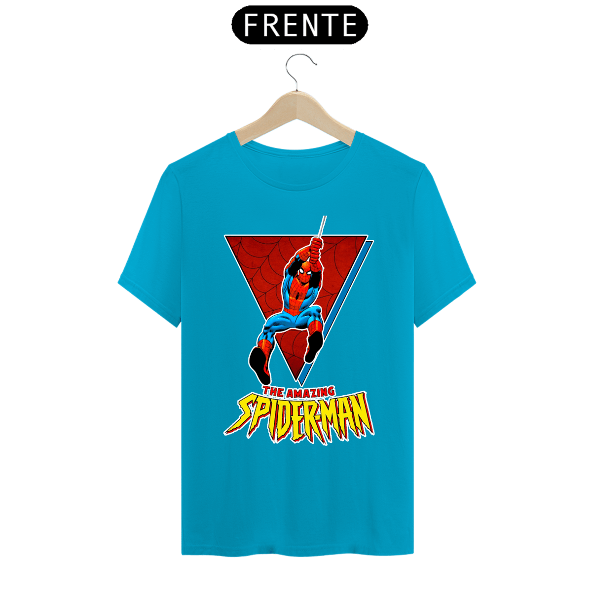 Nome do produto: Camiseta Masculina - Homem Aranha