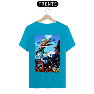 Nome do produto Camiseta Classic - Aquaman vs Arraia Negra