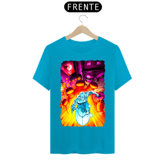 Nome do produtoCamiseta Classic - Surfista Prateado e Galactus