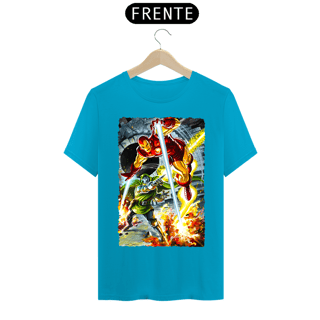 Nome do produto Camiseta Classic - Homem de Ferro vs Dr. Destino
