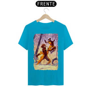 Nome do produto Camiseta Classic - Wolverine vs Dentes-de-Sabre
