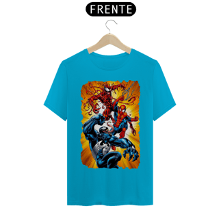 Nome do produtoCamiseta Classic - Homem Aranha vs Venom e Carnificina