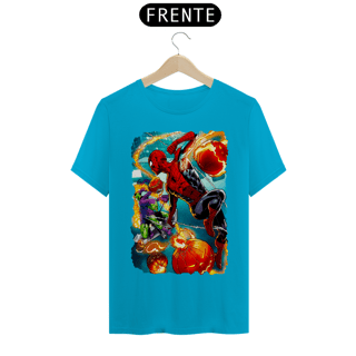 Nome do produto Camiseta Classic - Homem Aranha vs Duende Verde