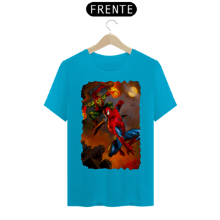 Nome do produto Camiseta Classic - Homem Aranha vs Duende Verde