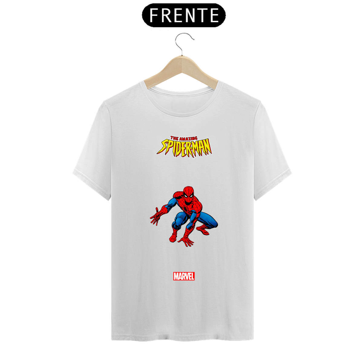 Nome do produto: Camiseta Masculina - Homem Aranha