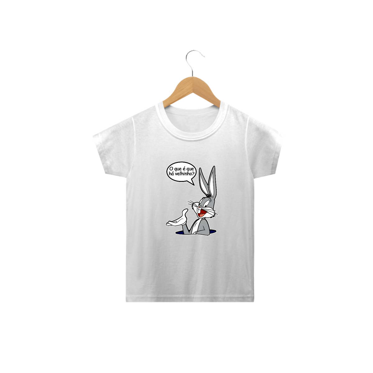 Nome do produto: Camiseta Infantil - Pernalonga