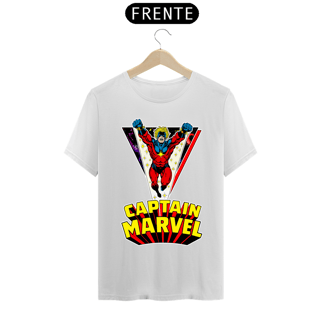 Nome do produto Camiseta Masculina - Capitão Marvel
