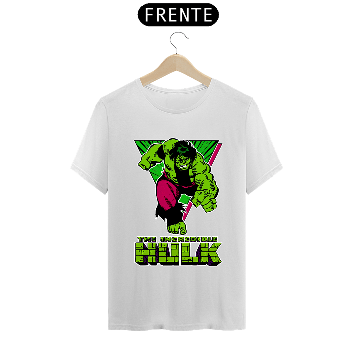 Nome do produto: Camiseta Masculina - Hulk