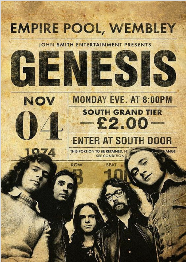 Poster - Genesis