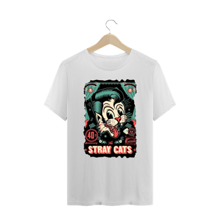 Nome do produtoCamiseta Plus Size - Stray Cats