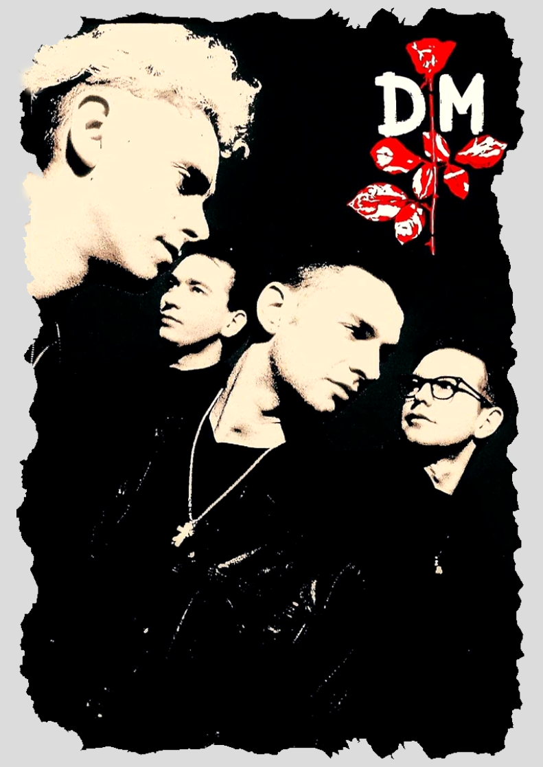 Nome do produto: Poster - Depeche Mode