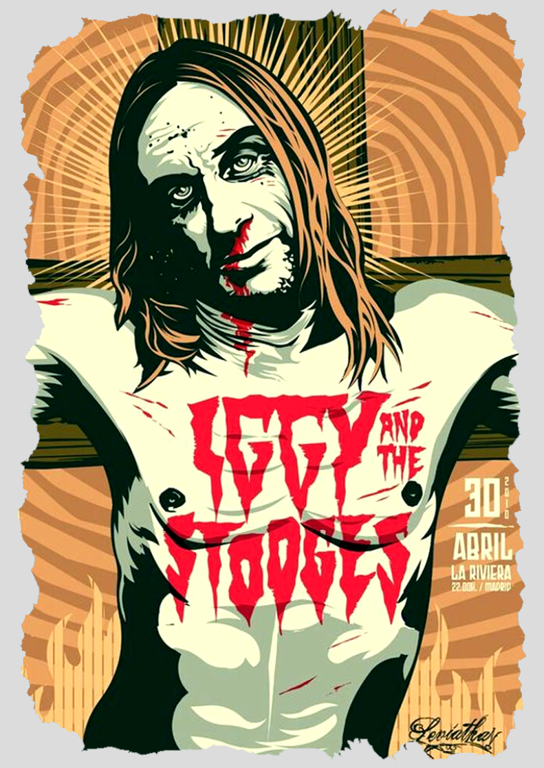 Nome do produto: Poster - Iggy and the Stooges