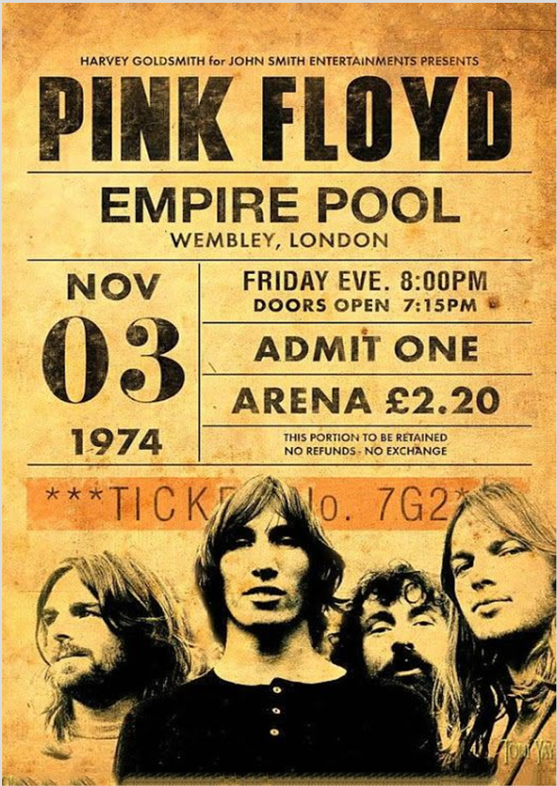 Nome do produto: Poster - Pink Floyd