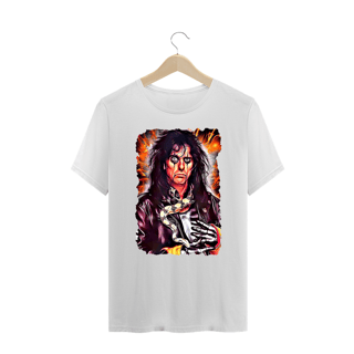 Nome do produto Camiseta Plus Size - Alice Cooper