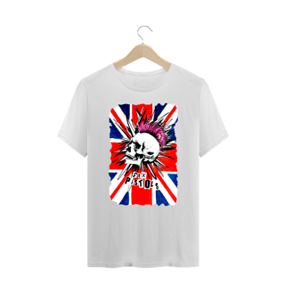Nome do produto Camiseta Plus Size - Sex Pistols