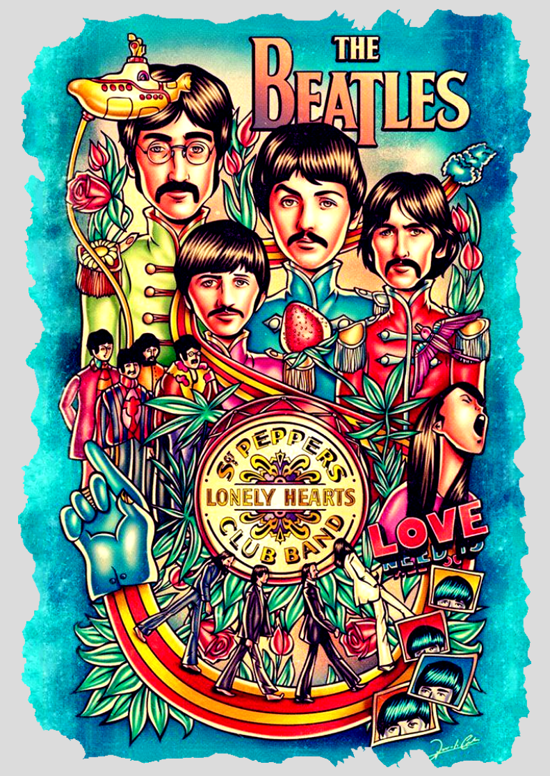 Nome do produto: Poster - Beatles