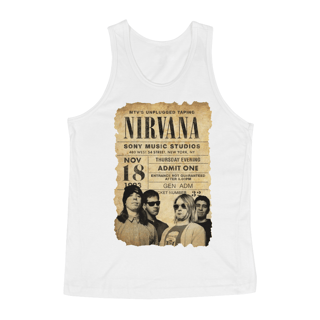 Nome do produto Camiseta Regata - Nirvana