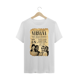 Nome do produto Camiseta Plus Size - Nirvana