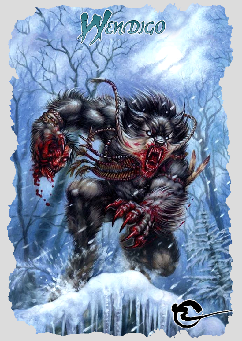 Nome do produto: Poster - Wendigo (Lobisomem, O Apocalipse)