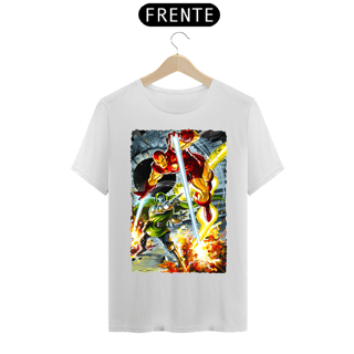 Nome do produto Camiseta Classic - Homem de Ferro vs Dr. Destino