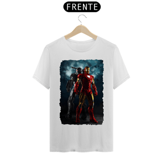 Nome do produto Camiseta Classic - Homem de Ferro e Máquina de Combate