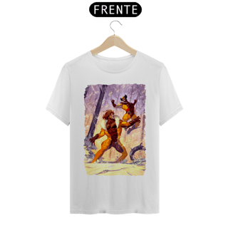 Nome do produto Camiseta Classic - Wolverine vs Dentes-de-Sabre