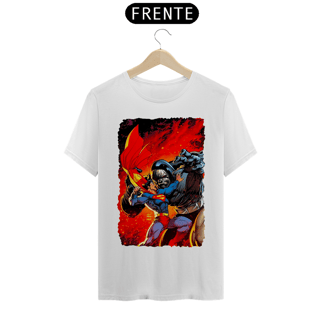 Nome do produtoCamiseta Classic - Superman vs Darkseid