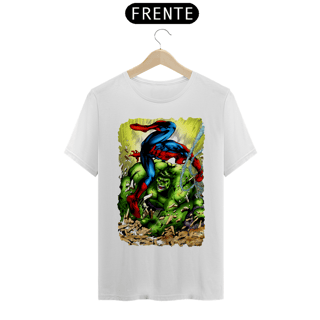 Nome do produtoCamiseta Classic - Hulk vs Homem Aranha