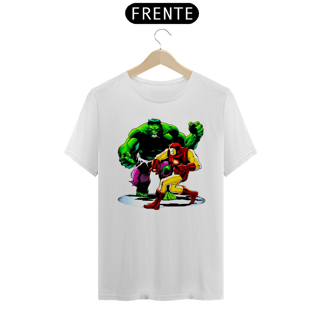 Nome do produtoCamiseta Classic - Hulk vs Homem de Ferro