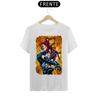 Nome do produtoCamiseta Classic - Homem Aranha vs Venom e Carnificina