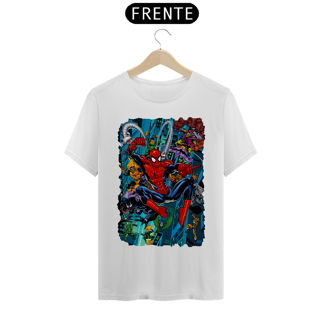 Nome do produto Camiseta Classic - Homem Aranha vs Inimigos