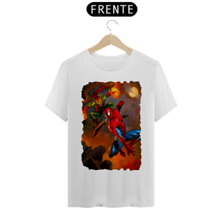 Nome do produto Camiseta Classic - Homem Aranha vs Duende Verde
