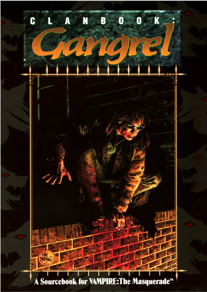 Nome do produto: Pôster Clanbook - Gangrel