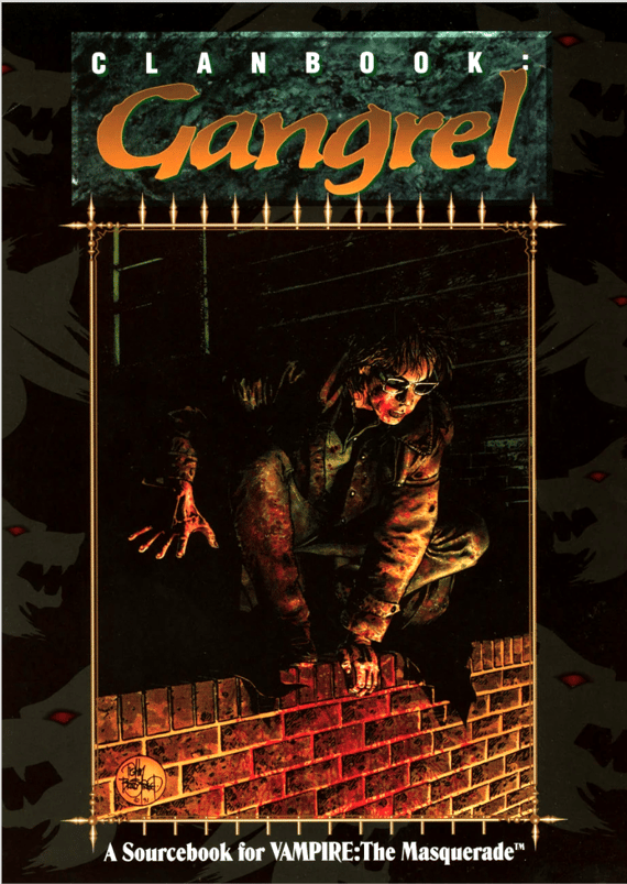 Pôster Clanbook - Gangrel