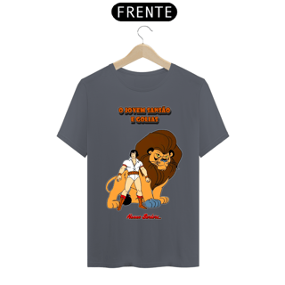 Nome do produto Camiseta Masculina - O Jovem Sansão e Golias