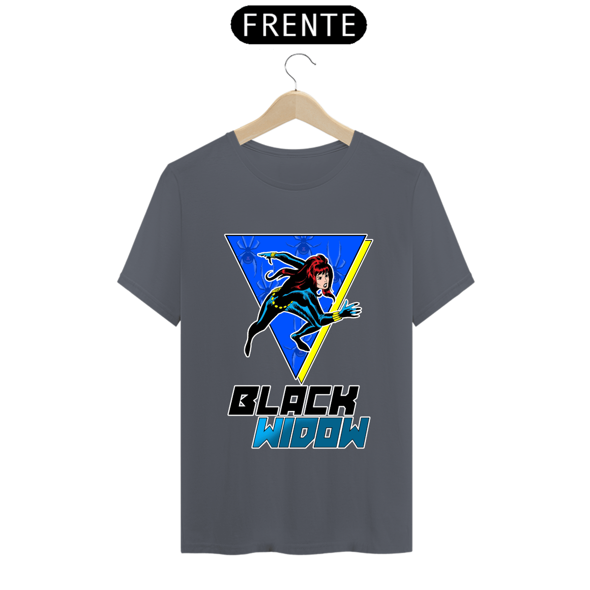 Nome do produto: Camiseta Masculina - Viúva Negra