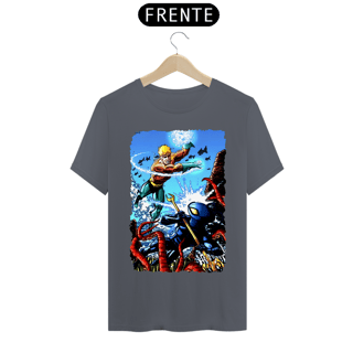 Nome do produto Camiseta Classic - Aquaman vs Arraia Negra