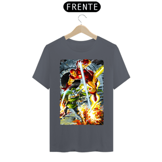 Nome do produto Camiseta Classic - Homem de Ferro vs Dr. Destino
