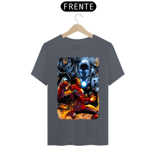 Nome do produtoCamiseta Classic - Homem de Ferro vs Monge de Ferro